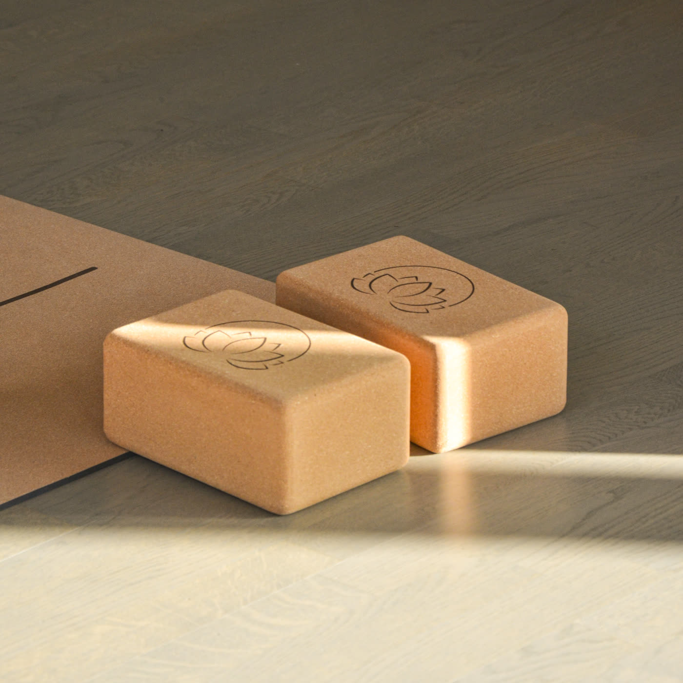 Cork Yoga Blocks – Set of 2, photo 3 of 7